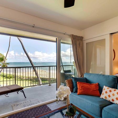 Waipouli Beachfront Condo With Balcony And Ocean Views Kapa'a Zewnętrze zdjęcie